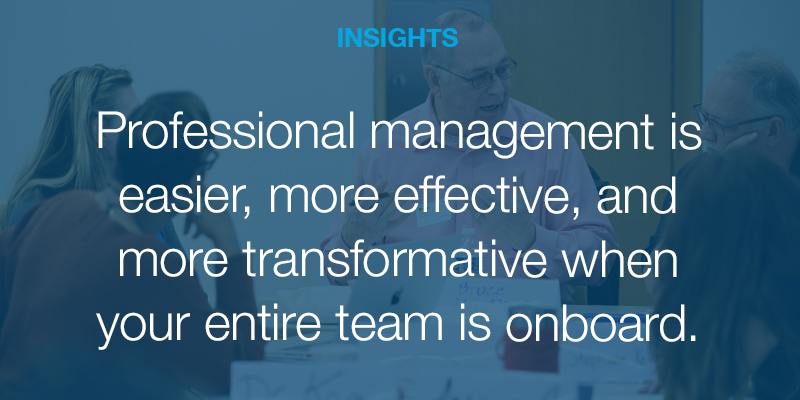 3 Reasons Business Owners Onboard Their Leadership Teams to Professional Management | Aileron